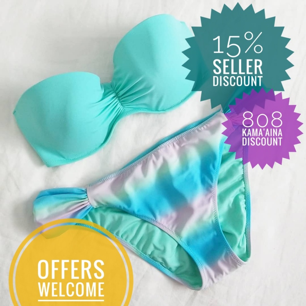 Victoria's Secret Pushup Bikini (L) in Aqua